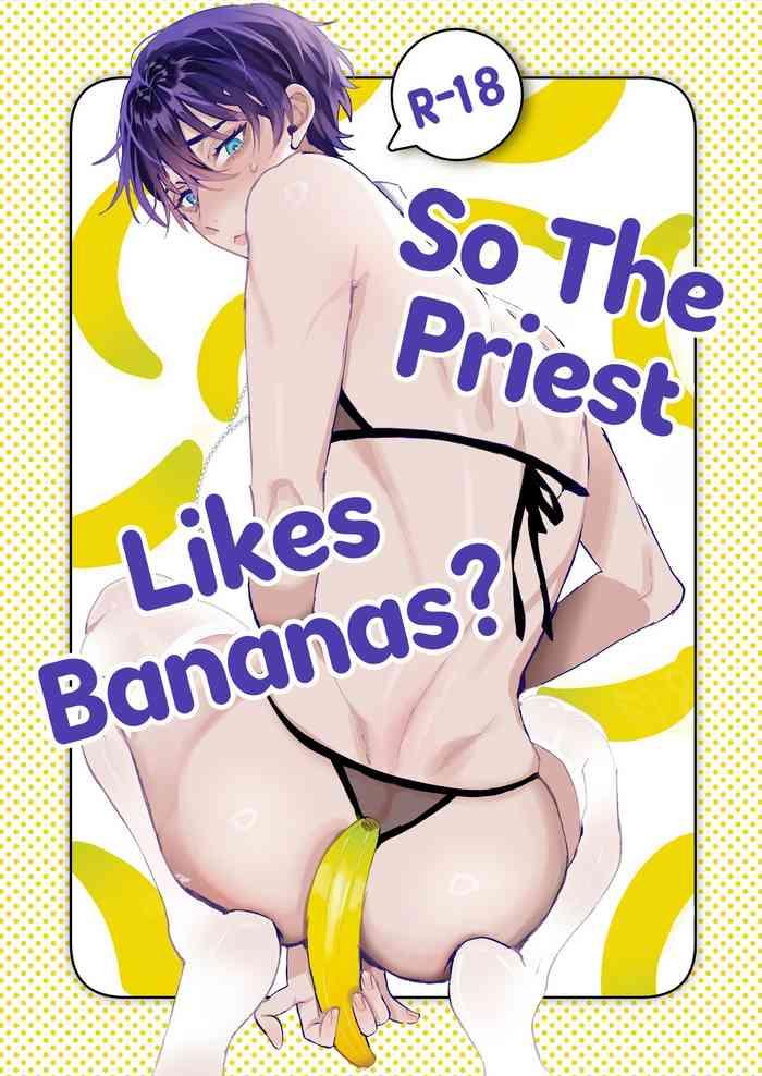 shinpu san no suki na mono tte banana so the priest likes bananas cover