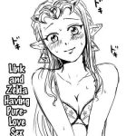 link to zelda ga jun ai ecchi suru manga link and zelda having a pure love sex manga cover