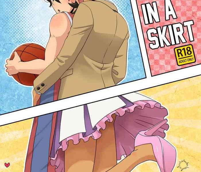 boyfriend in a skirt cover